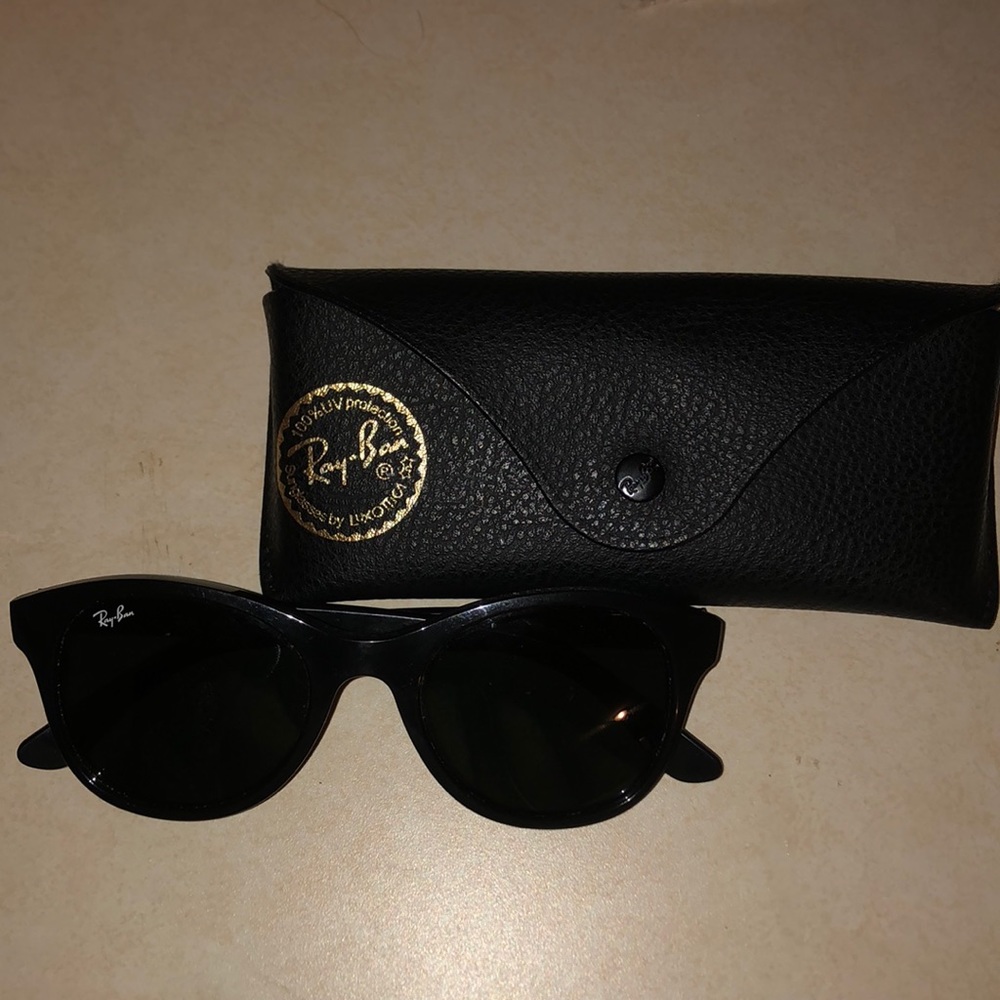 Ray-Ban black sunglasses